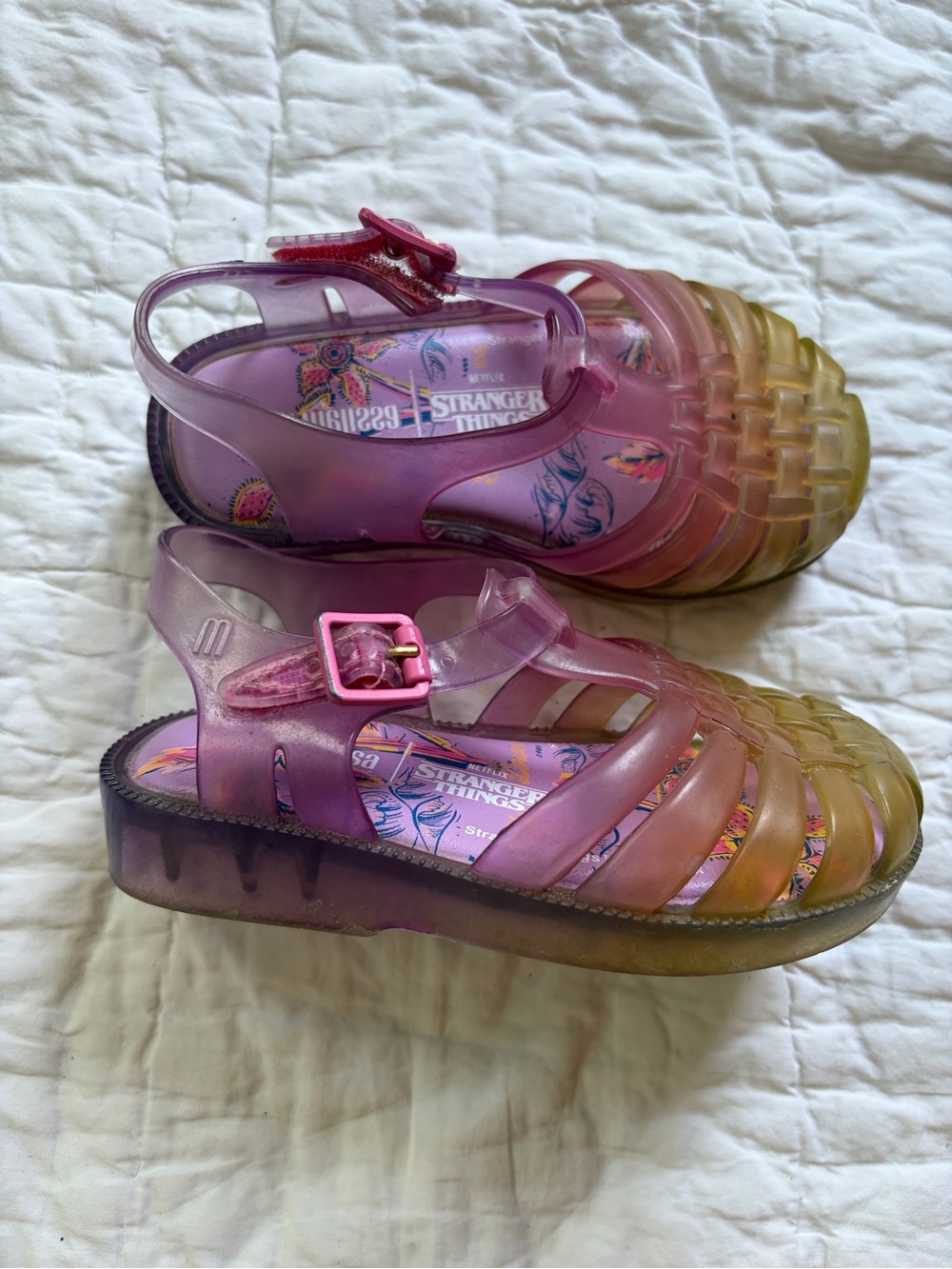 Mini Melissa Gradient Jelly Sandals